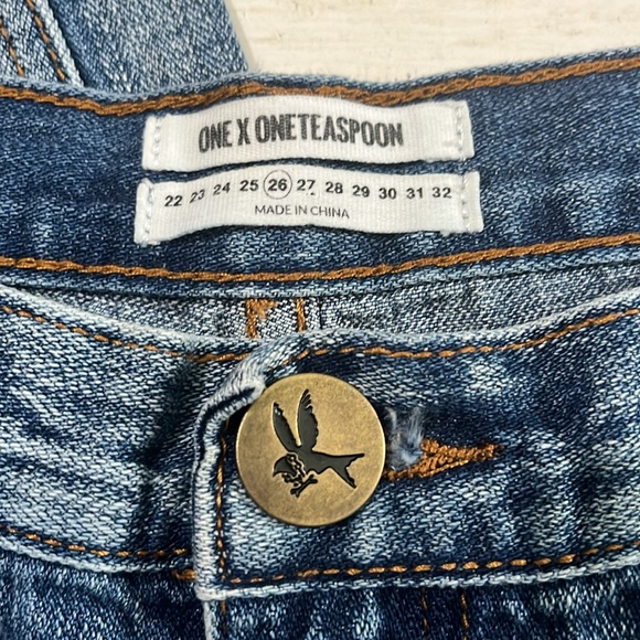 One Teaspoon Awesome Baggies Size 26 - Picture 8 of 14